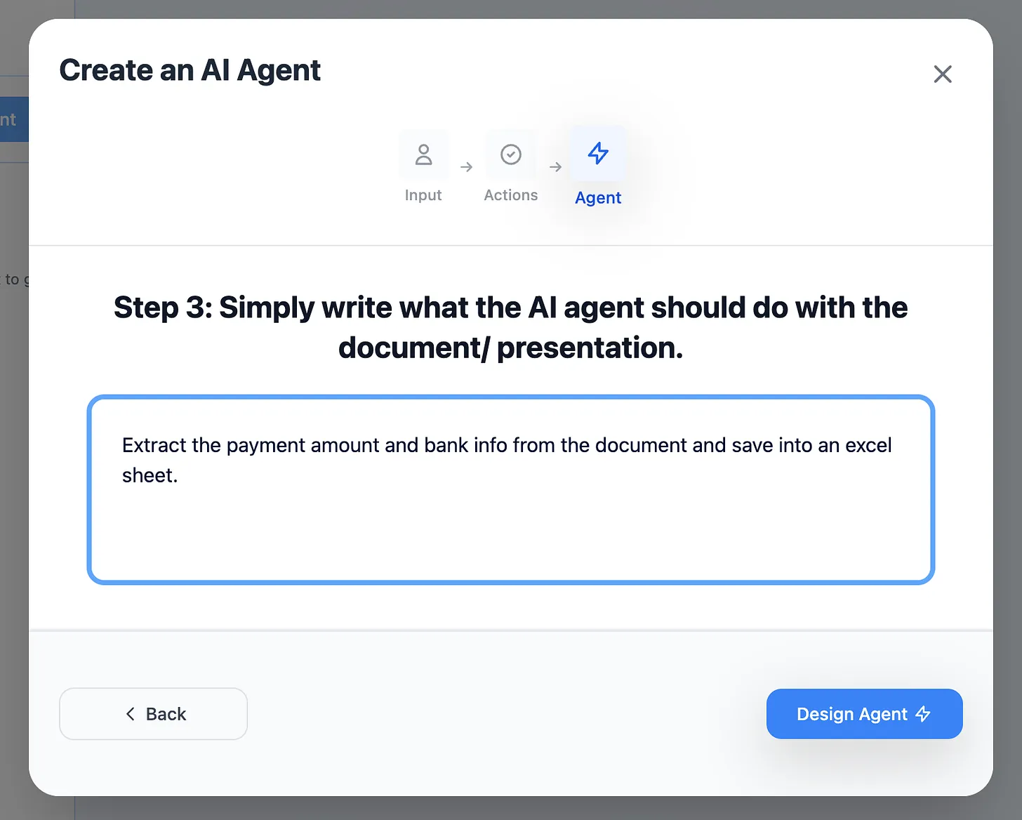 Modal Agent Task